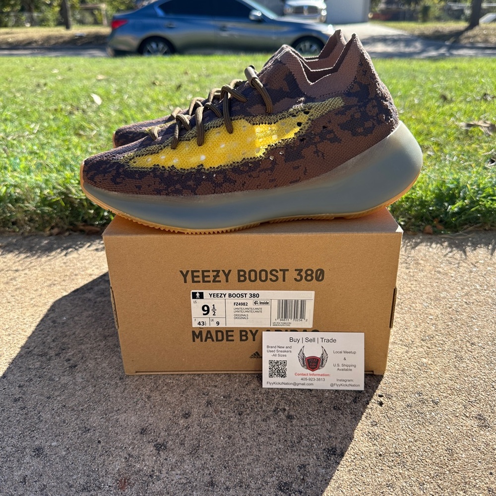 Adidas Yeezy Boost 380 Lmnte 9M,9.5M,10.5M Brand New